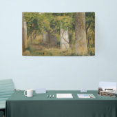 Pergola mit Weintrauben (Weinlandschaft) Banner (Messeveranstaltung)