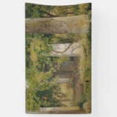 Pergola mit Weintrauben (Weinlandschaft) Banner (Vertikal)