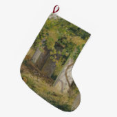 Pergola mit Weintrauben (Weinlandschaft) Großer Weihnachtsstrumpf (Vorderansicht (hängend))