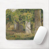 Pergola mit Weintrauben (Weinlandschaft) Mousepad (Mit Mouse)