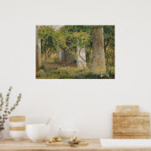 Pergola mit Weintrauben (Weinlandschaft) Poster (Küche)