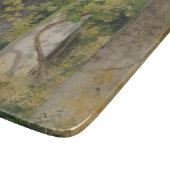 Pergola mit Weintrauben (Weinlandschaft) Schneidebrett (Ecke)