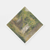 Pergola mit Weintrauben (Weinlandschaft) Serviette (Ecke)