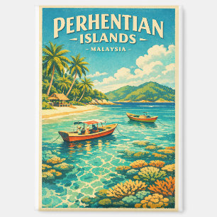 Perhentian-Inseln, Malaysia, in lebendigem Magnet