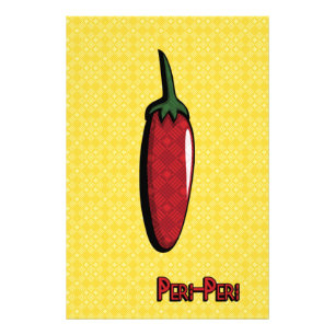 Peri-Peri Chili Pepper Art Printwerbung Fotodruck