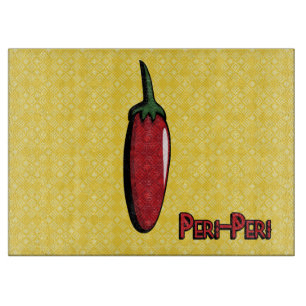Peri-Peri-Chili Pepper Cutting Board Schneidebrett