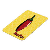 Peri-Peri Chili Pepper Flexible Magnet (Linke Seite)