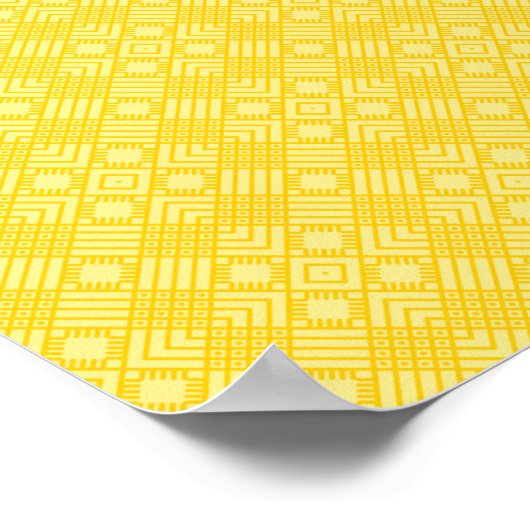 Peri-Peri Chili Pepper Poster (Ecke)