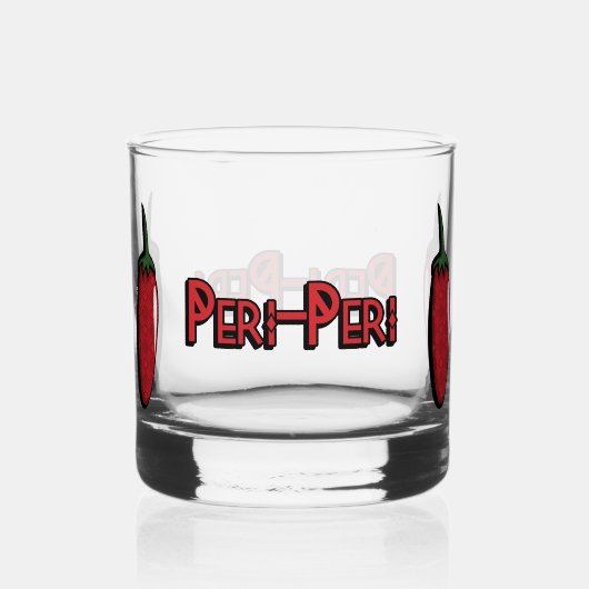 Peri-Peri-Chili Pepper Whiskey Glass Whiskyglas (Rückseite)