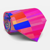 Peri Peri Heatwave: Einzigartiger Stil entzünden Krawatte (Gerollt)