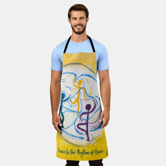 Perichorese Schürze (Getragen)