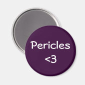 Pericles-Liebe Magnet (Vorderseite/Rückseite)