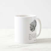 Pericles Portrait & Zitat: Was Sie verlassen... Kaffeetasse (VorderseiteRechts)
