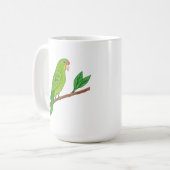 Perico verde del trópico kaffeetasse (Vorderseite Links)