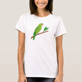 Perico verde del trópico T-Shirt