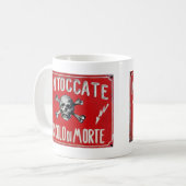 Pericolo di Morte Kaffeetasse (Vorderseite Links)
