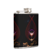 Peridin Fraktal Art Stainless Steel Flask Flachmann (Rechts)