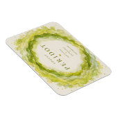 Peridot August-Geburtsstein Flexi-Magnet Magnet (Rechte Seite)