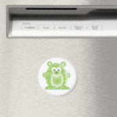 Peridot Birthstone Bär Magnet (In Situ (Geschirrspüler))