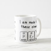 Perii Periodenname Tasse (VorderseiteRechts)