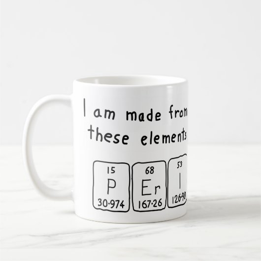 Perii Periodenname Tasse (Links)