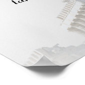 Perikles Zitat zur Politik Poster (Ecke)