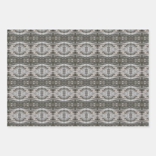Peril Tree Bark Patterned Geschenkpapier Set (Vorderseite 2)