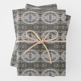 Peril Tree Bark Patterned Geschenkpapier Set