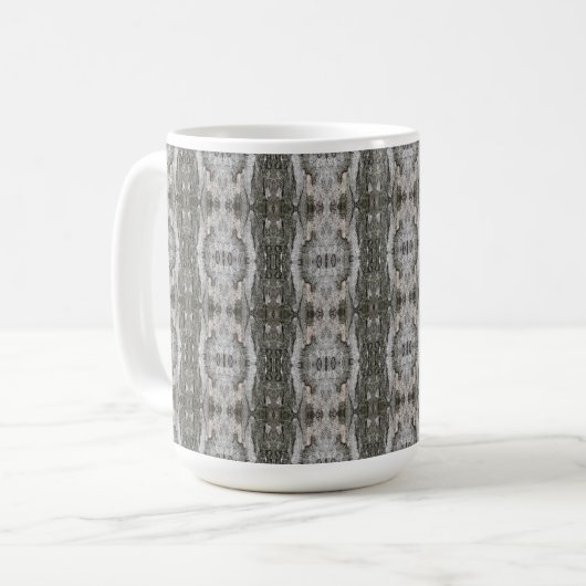 Peril Tree Bark Patterned Kaffeetasse (Vorderseite Links)