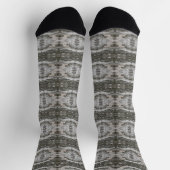 Peril Tree Bark Patterned Socken (Oben)