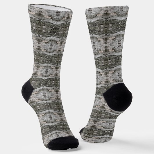 Peril Tree Bark Patterned Socken (Gewinkelt)