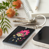 Perimenopause Schlüsselanhänger - Sanitätsfresser (Vorderseite rechts)