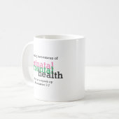 PERINATALES PSYCHISCHES GESUNDHEITSWESEN KAFFEETASSE (Vorderseite Links)