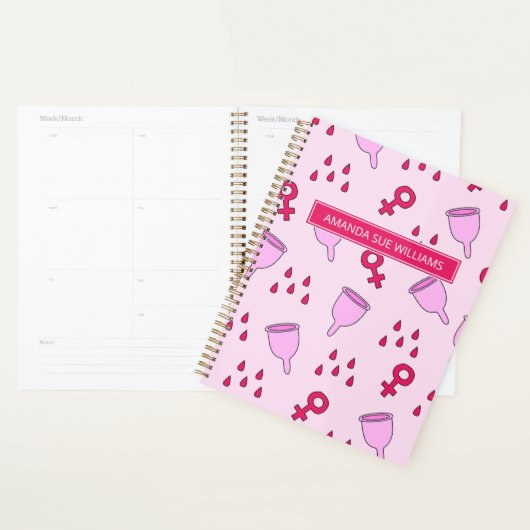 Period / Menstrual Cycle - Your Name /Monogram Not Planer (Anzeige)