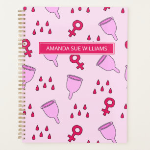 Period / Menstrual Cycle - Your Name /Monogram Not Planer