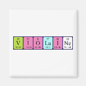 Periodenmagnet für Violain Magnet (Vorne)