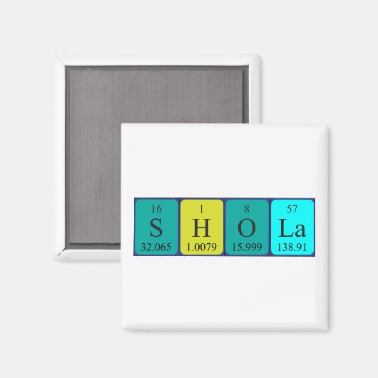 Periodenmagnet Magnet (Vorderseite/Rückseite)