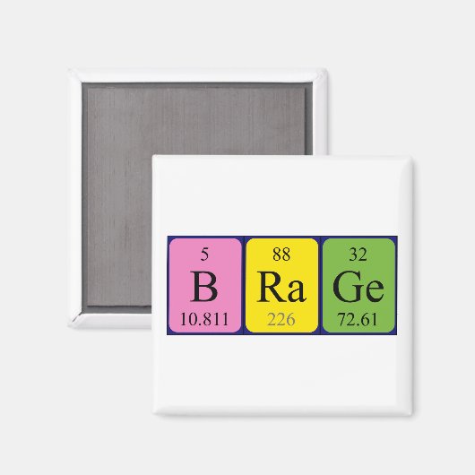 Periodenmagnet Magnet (Vorderseite/Rückseite)