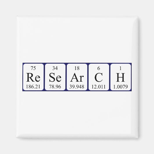 Periodenmagnet Magnet (Vorne)