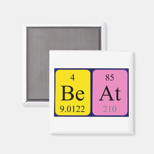 Periodenmagnet Magnet (Vorderseite/Rückseite)