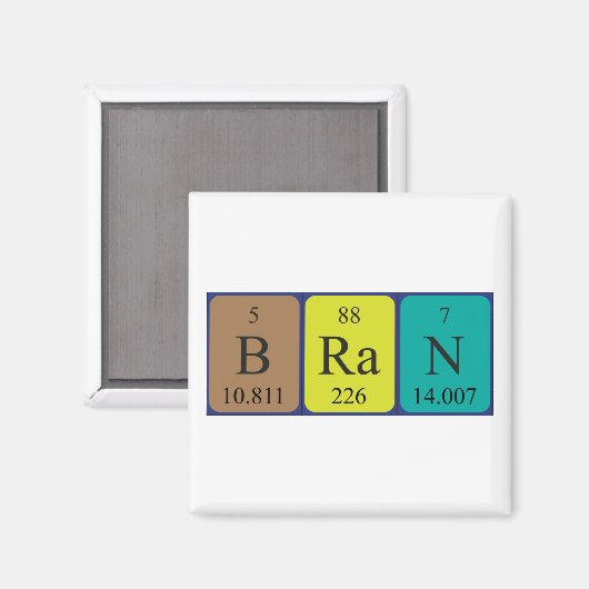 Periodenmagnet Magnet (Vorderseite/Rückseite)