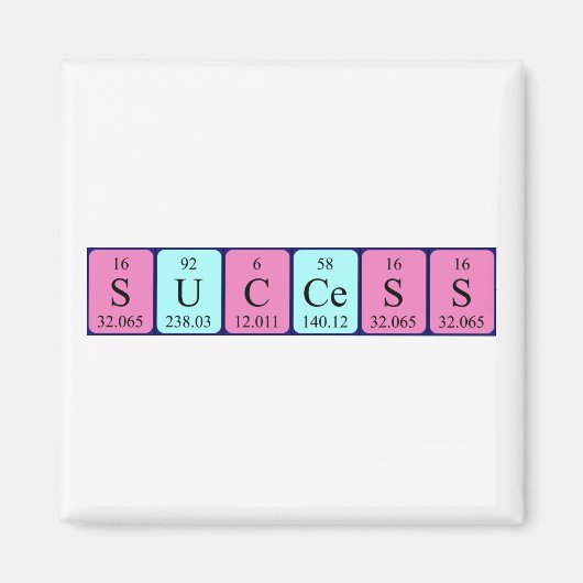 Periodenmagnet Magnet (Vorne)