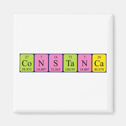 Periodenmagnet Magnet (Vorne)