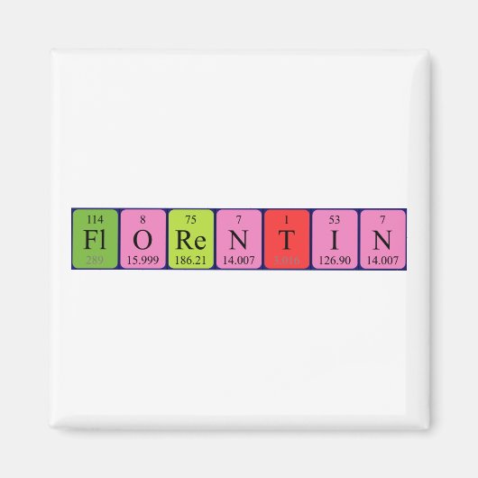Periodenmagnet Magnet (Vorne)