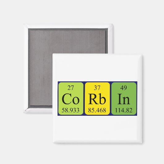 Periodenmagnet Magnet (Vorderseite/Rückseite)