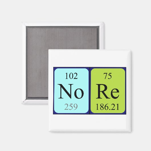 Periodenmagnet Magnet (Vorderseite/Rückseite)
