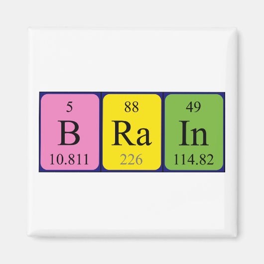 Periodenmagnet Magnet (Vorne)