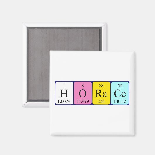 Periodenmagnet Magnet (Vorderseite/Rückseite)