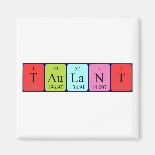 Periodenmagnet Magnet (Vorne)