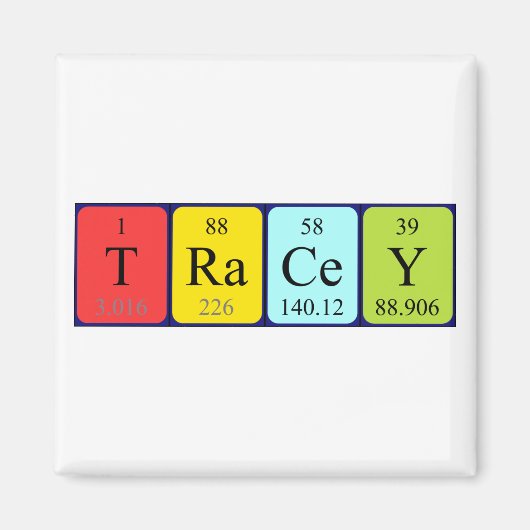 Periodenmagnet Magnet (Vorne)